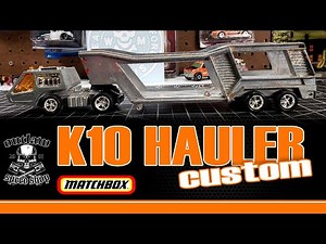 Matchbox CUSTOM Super Kings K-10-Car Transporter