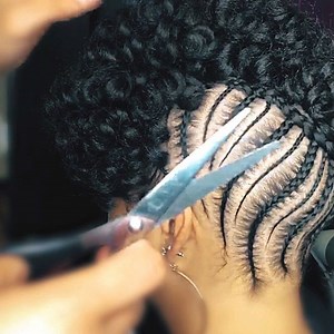 4.8M views · 100K reactions | It’s all about the finishing touches.... #blackexcellence Learn how to execute flawless updos step-by-step with instant access to our online tutorials... https://www.rareessenceacademy.com | Rare Essence Academy | Facebook