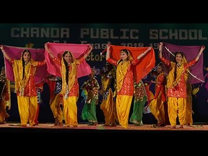 Edu-Feast l Laembadgini l Punjabi dance Performance by Chanda Public School .