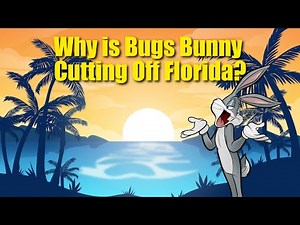 Bugs Bunny Cutting Off Florida Read Along - Why is Bugs Bunny Cutting Off Florida