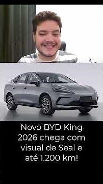 BYD King changes everything: check out the new hybrid sedan coming to Brazil! #byd #king #bydking