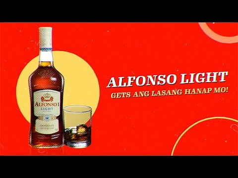 Alfonso Light Brandy, Gets Ang Lasang Hanap Mo! Lyric Video