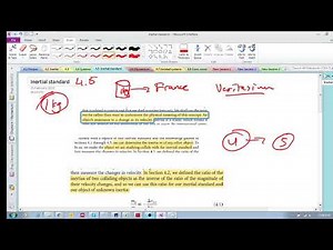 Chap 4.5 - Inertial standard; determine inertia of unknown quantity