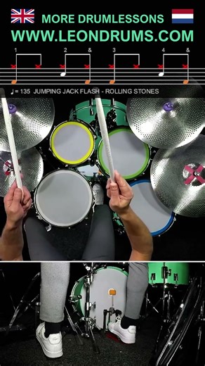 Learn to play the drums the easy way! Leondrums