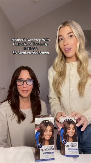 Clairol Root Touch-Up doesn’t only serve as a quick and effective way to touch-up your color, but also a great way to spend time with Mom! Happy Mother’s Day weekend to all of our Clairol Moms out there, you color our world!  #Clairol #RootTouchUp #MothersDay | Clairol | Facebook