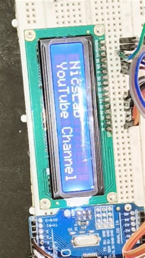 How to use 16*2 lcd display without i2c #lcddisplay #i2c #noticeboard #arduino #arduinoprojects #diy