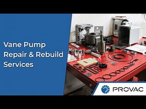 Vane Pumps - Repair & Rebuild Services