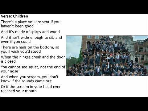 Chokey Chant - Hide Me Matilda Musical Lyrics