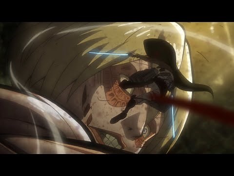 Attack on Titan 進撃の巨人 Season 1 - Levi vs Female Titan [8k/4320p]