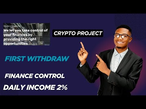 Finance Control - First Withdraw Earm with crypto #binance #bitcoin #bybit #trading #bnb #doge