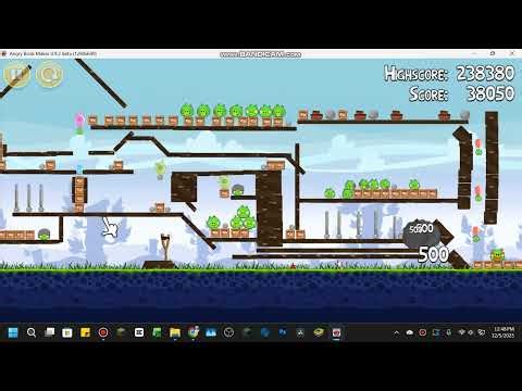 ANGRY BIRDS CUSTOM LEVEL 2 (LEVEL MAKER)
