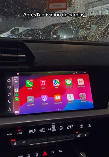 Activation de Carplay et Android Auto pour Audi A3 2023
