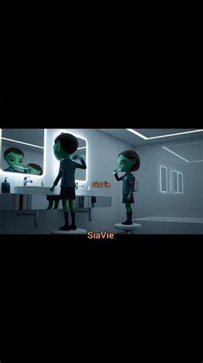 Do Aliens Have School Uniforms?! 👽 #shorts #animation #family