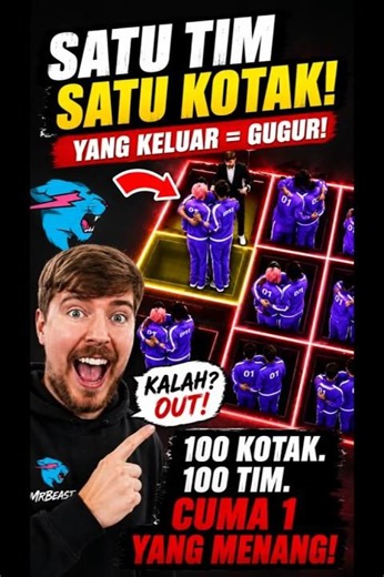 Satu Kotak Keluar = Tamat! Siapa Bertahan Terakhir?!