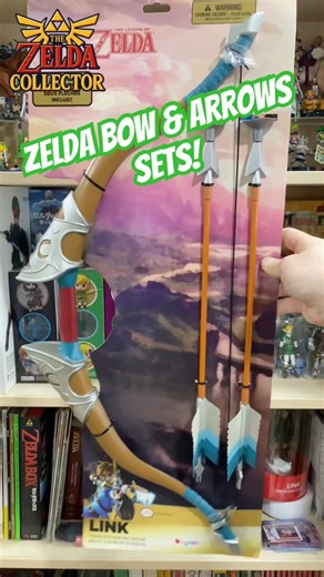 Legend of Zelda Travelers Bow & Arrow Sets!