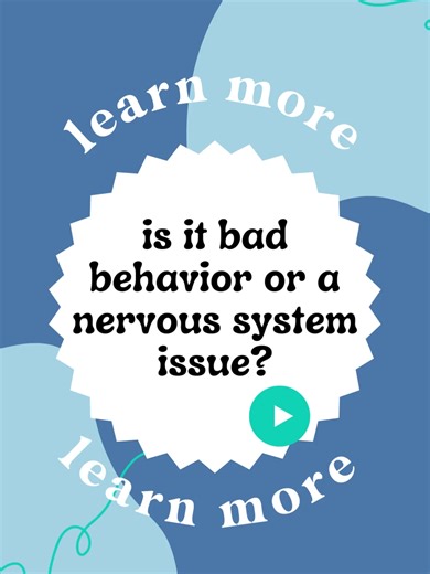 Is it “bad behavior”… or a nervous system that doesn’t feel safe? 👀 When the vagus nerve isn’t sending strong “you’re okay, you can rest” signals, your child’s body might stay stuck in: 🔥 Fight/Flight: • yelling, running off, “overreacting,” panicking ❄️ Freeze/Shutdown: • quiet, checked out, “lazy,” hard to reach Plus all the bonus symptoms we don’t always connect to the nervous system: 😣 tummy aches 😴 sleep troubles 😵 picky eating or nausea It’s not that they’re trying to be difficult. Th