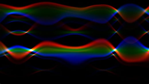 Multicoloured, Frequency, Wave. Free Stock Video