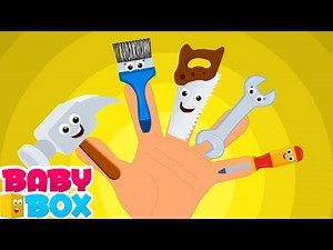 Tools Finger Family | Nursery Rhymes and Baby Song | Songs For Kids with Baby Box