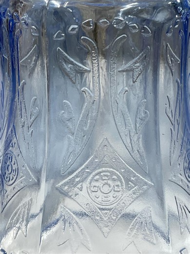 Indiana Glass Madrid Blue Goblets Set of 6 Depression Glass - Etsy