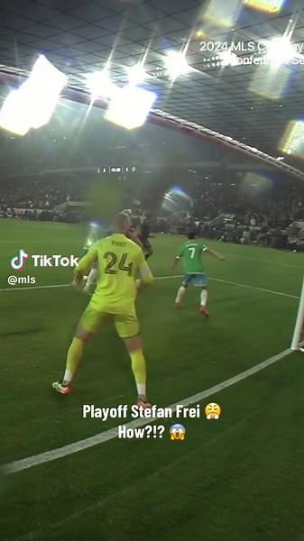 Incredible Save by Stefan Frei in MLS Playoffs