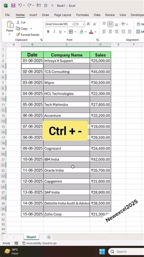 Excel me Blank Data delete kese kare #excel #computereducation #microsoftexcel #microsoftoffice