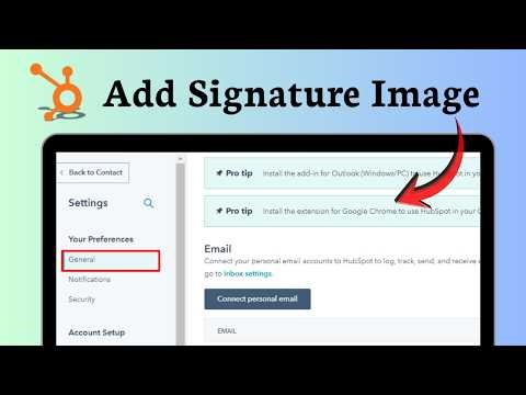 How to add image to HubSpot email signature (Email Personalization)