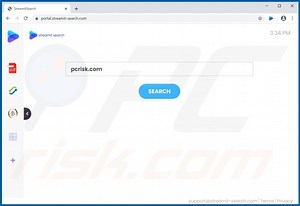 StreamItSearch Browser Hijacker