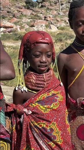 MUMUILA TRIBE in Angola 🇦🇴 #kopete #angola #mumuila #angolan #travel