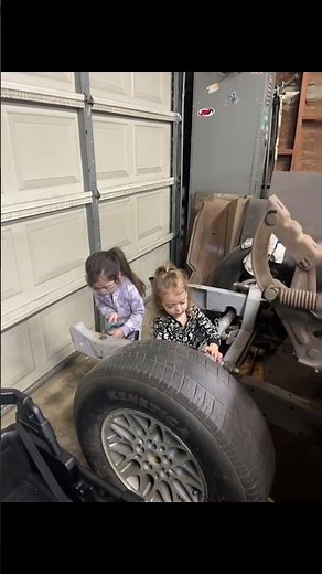 Some of the process of restoring my 65 f100 with my girls.