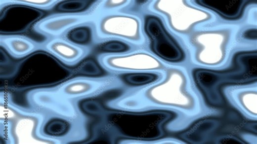 Liquid metal chrome fluid abstract reflective 4K seamless loop GPU shader motion graphics premium background