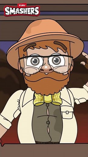 What's up With The Deer? 🦖🦕🦌 | Smashers | #Zuru #Dinos #Cartoons #KidsCartoons #Smashers