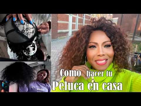 How to Make Your Own Wig at Home Easily and Cheaply | DIY Wig Step by Step