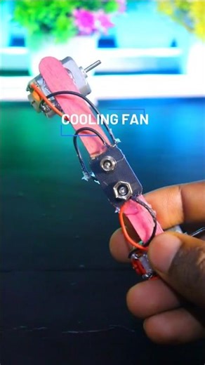 TitleHow To Make sumar cooling dc fan Make it Home #scinceproject #fan #motorbuilding #battry