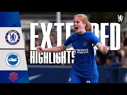 Chelsea Women 4-2 Brighton and Hove Albion Women | HIGHLIGHTS | WSL 2023/24