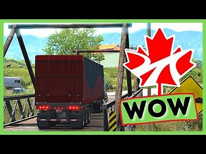 AMERICAN TRUCK SIMULATOR | ProMods Canada Map | Gameplay | ATS