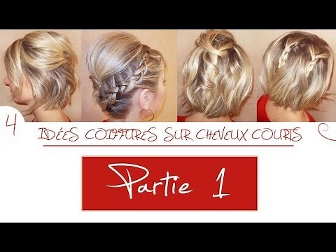 ➳ 4 idées coiffures sur cheveux courts | Partie 1 | L.A Hairstyle Inspiration