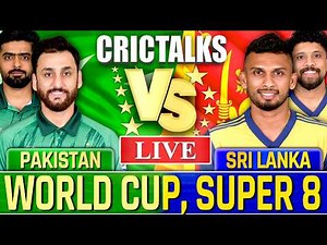 🔴 PAK vs SL Cricket Live Match Today, T20 World Cup 2026 Pakistan v Sri Lanka Score Commentary