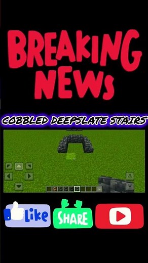 how to place cobbled deepslate stairs in minecraft