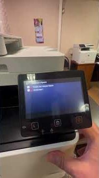 How to view the toner and page count report on the Canon i-SENSYS MF732Cdw MFP