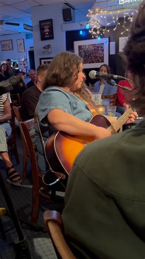 Getting to play a song I wrote for my sister at the @bluebirdcafetn with my sister in the audience was such a special moment. Shout out to all the girlies missing their sisters. #country #sisters #bluebird #singing | Brittany Moore