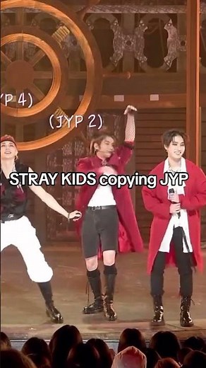 [SKZ] stray kids copying jyp😭🤣 #kpop #kpopmemes #straykids #kpopidol #fyp