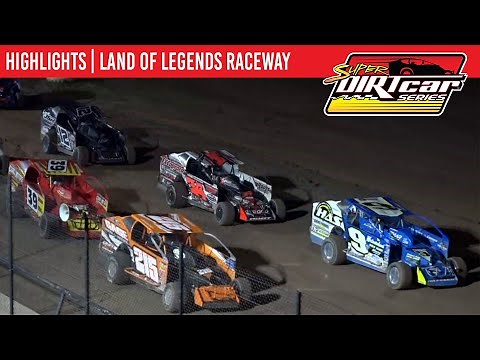 Super DIRTcar Series Big Block Modifieds Land of Legends Raceway August 18, 2022 | HIGHLIGHTS