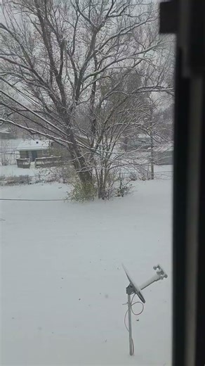 It Snows on December 1st! 😁👏🏾☃️