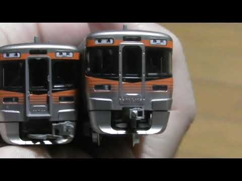 ３１３系８０００番台211系5000番台鉄道模型の紹介