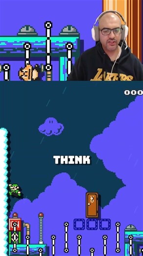 Never underestimate a troll creator | Super Mario Maker 2! #shorts