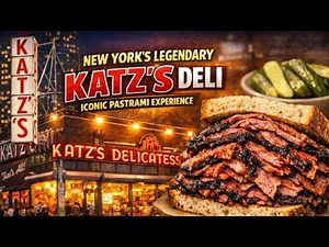NYC’s Most Famous Pastrami! Inside Katz’s Delicatessen 🔥 (Full Experience)