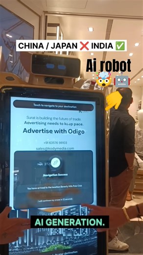 Japan/China❌ India✅ Ai robot finding POLO Store 🤯🤖ईडीया मे #shorts #ai #robot #intelligence