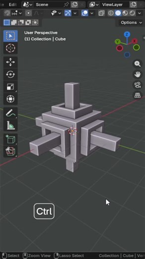 PentoxelStudio on Instagram: "Blender Undo Failed Me 😭 Here’s the Fix Ever pressed Ctrl + Z and Blender said “no”? 💀 You’re not doing anything wrong — your undo limit is just too low. Go to Preferences → System → Undo Steps Increase it and save your sanity 🧠✨ Save this reel before Blender forgets again 🔥 Follow for daily Blender tips! #workflow #blender #cgreels"