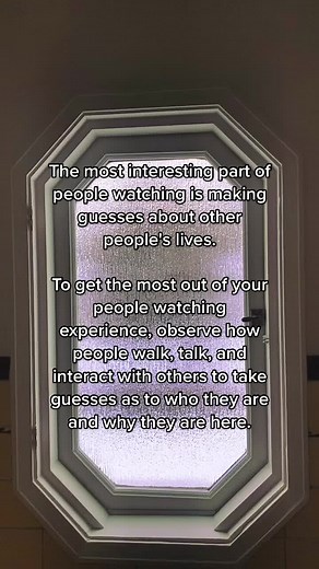 The Art of People Watching: Understanding Others Through Observation