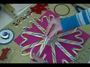 Candy Cane Wreath Tutorial